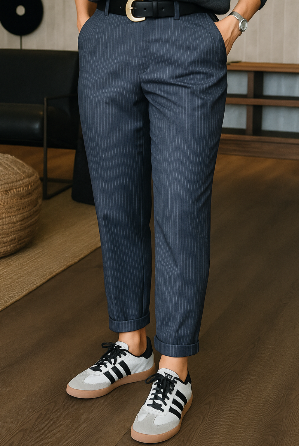 Beatrice | Pantaloni Eleganti Modellanti a Righe