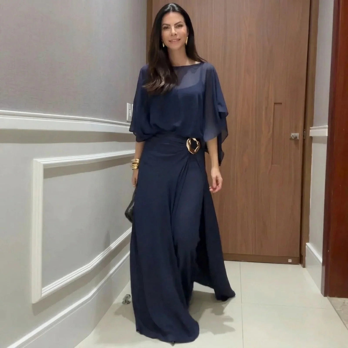 Manuela | Completo Tuta con Sovrapposizione Trasparente