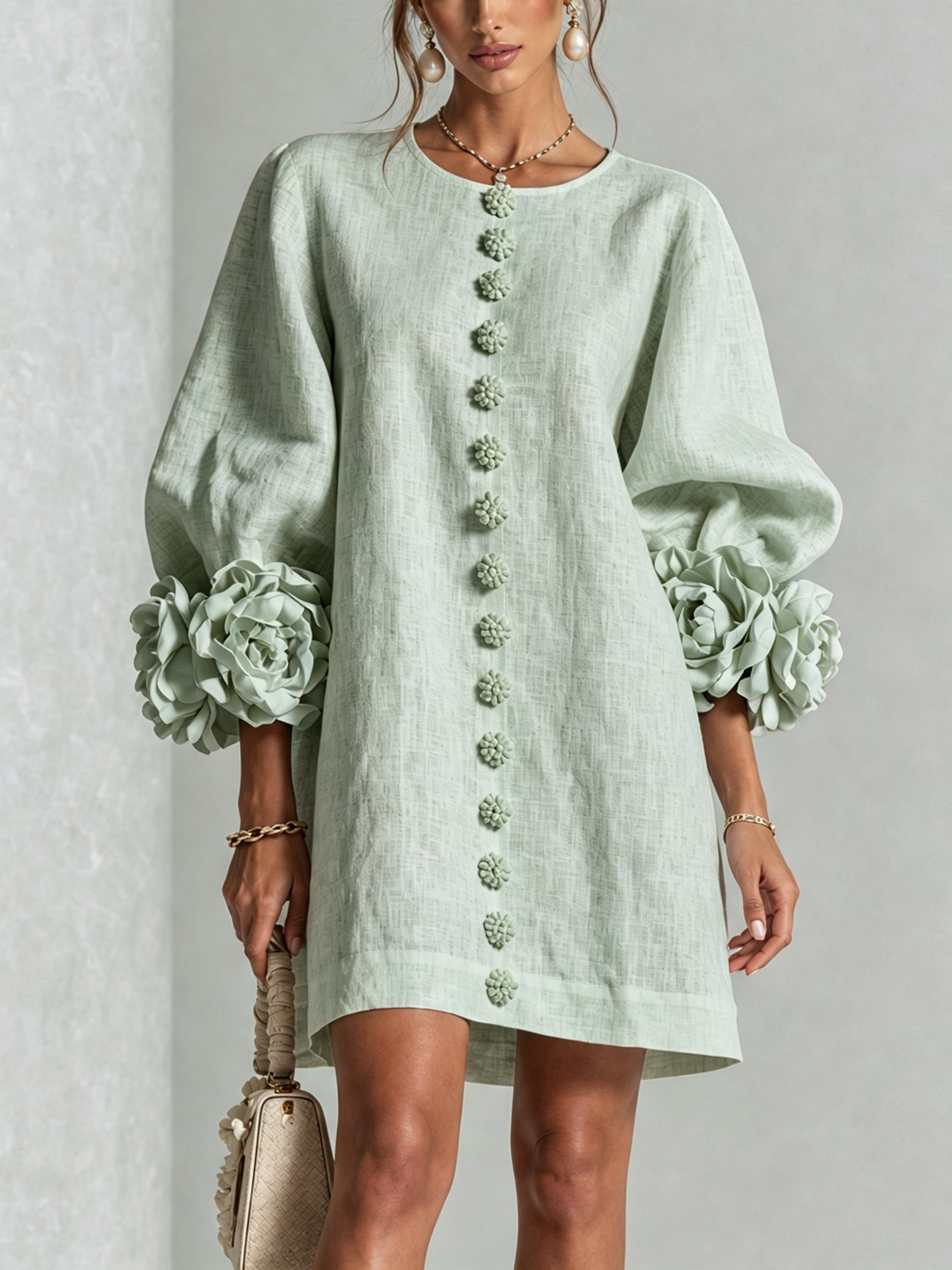Amélie Floral | Mini Vestido