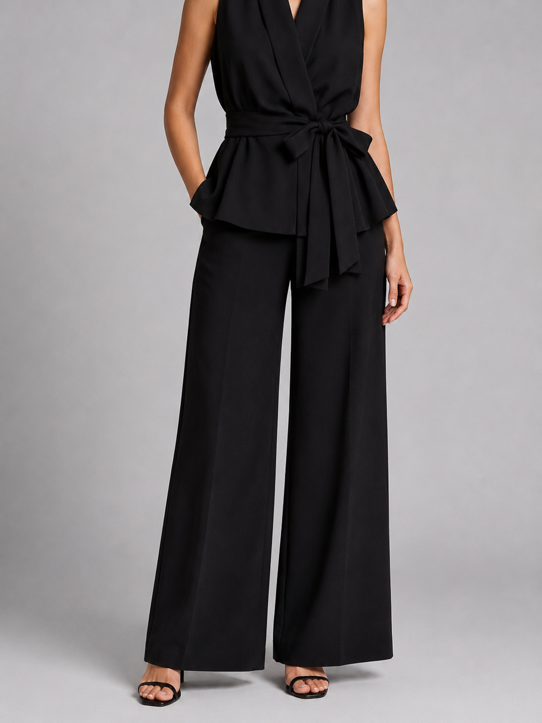 Graziella | Completo Top e Pantaloni Palazzo