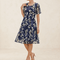 Floreale Blu Navy