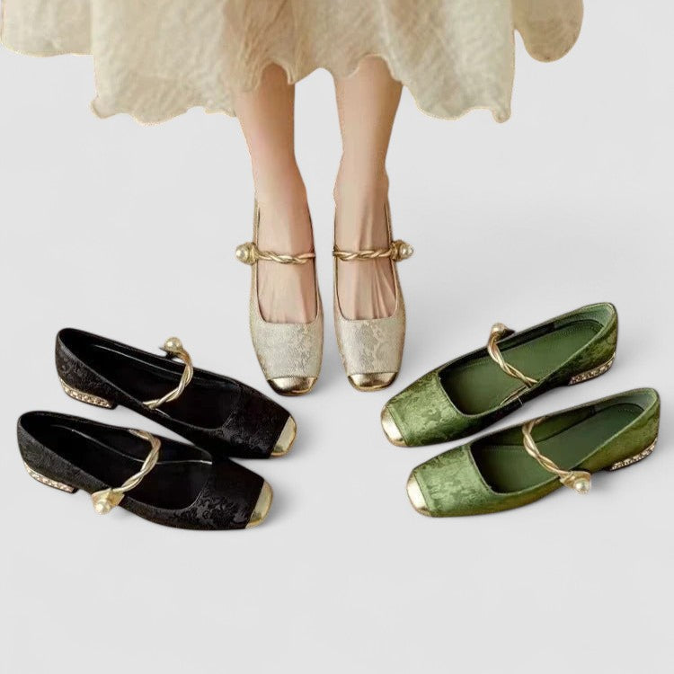 Graziella | Babies Satinées Tacco Bijou Camille