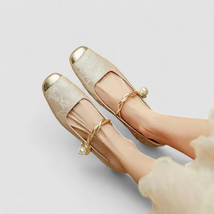 Graziella | Babies Satinées Tacco Bijou Camille