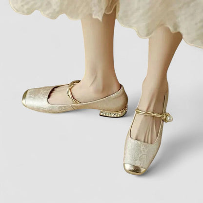 Graziella | Babies Satinées Tacco Bijou Camille