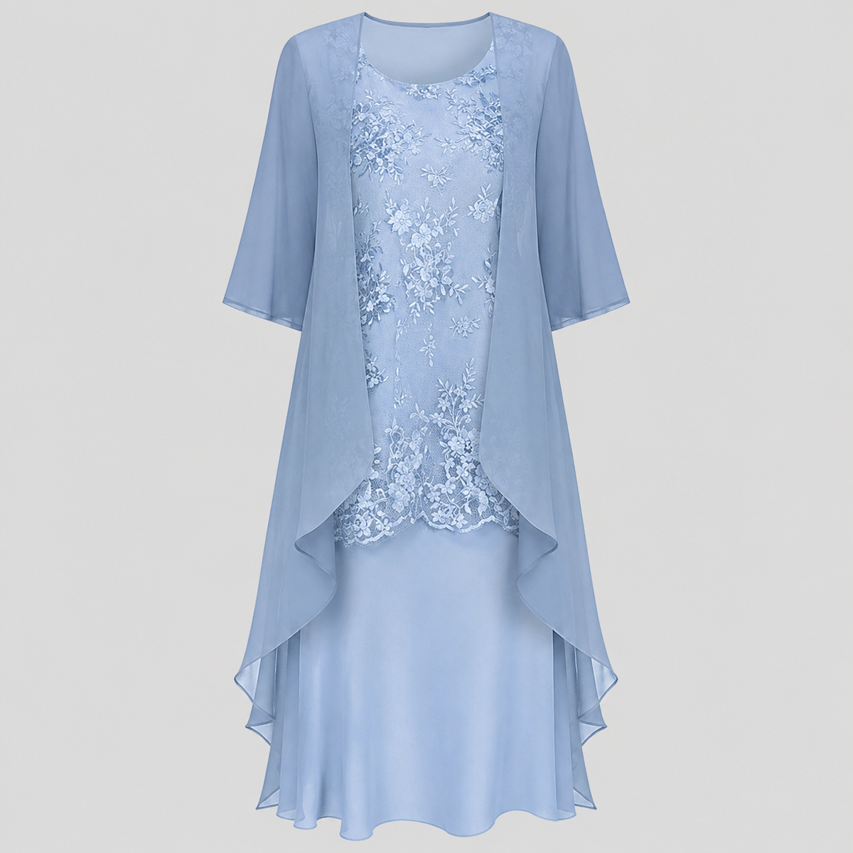 Lumi | Completo Due Pezzi in Chiffon