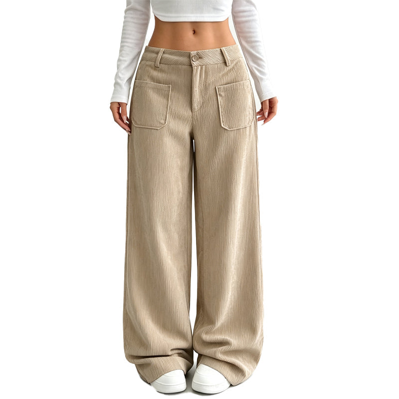 Manuela | Pantaloni Larghi Casual da Donna