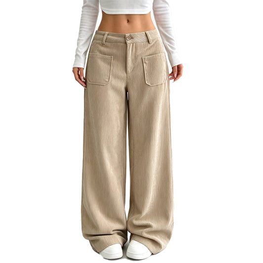 Manuela | Pantaloni Larghi Casual da Donna
