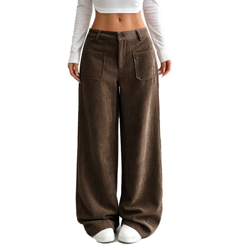Manuela | Pantaloni Larghi Casual da Donna
