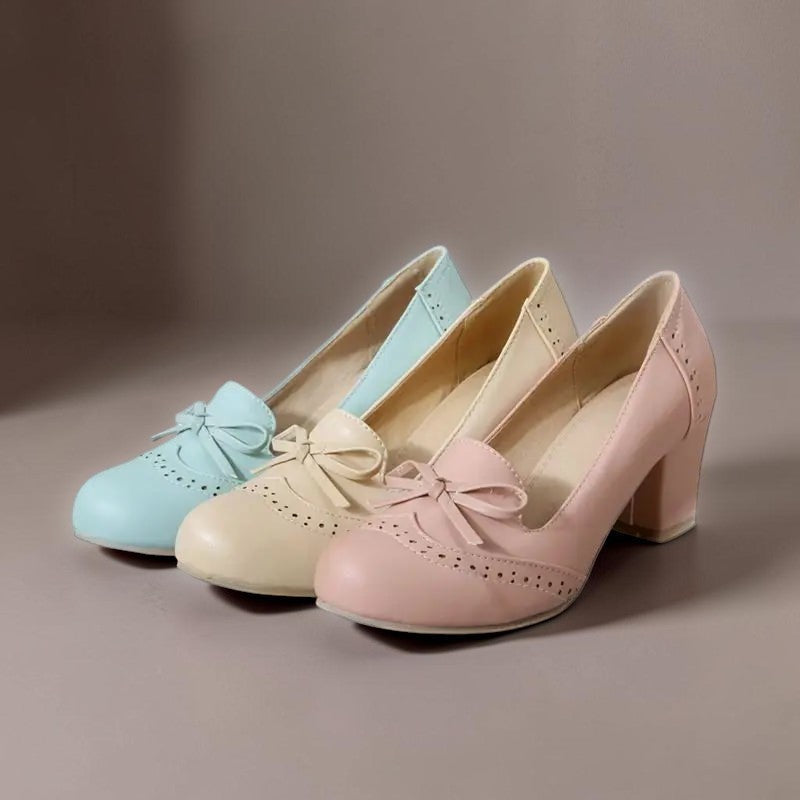 Martine | Décolleté Con Fiocco Facili Da Indossare